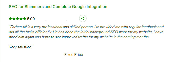 upwork client review